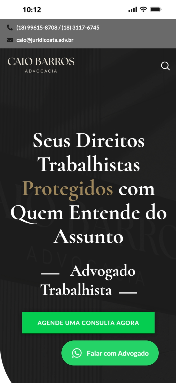Caio Adv — Mobile