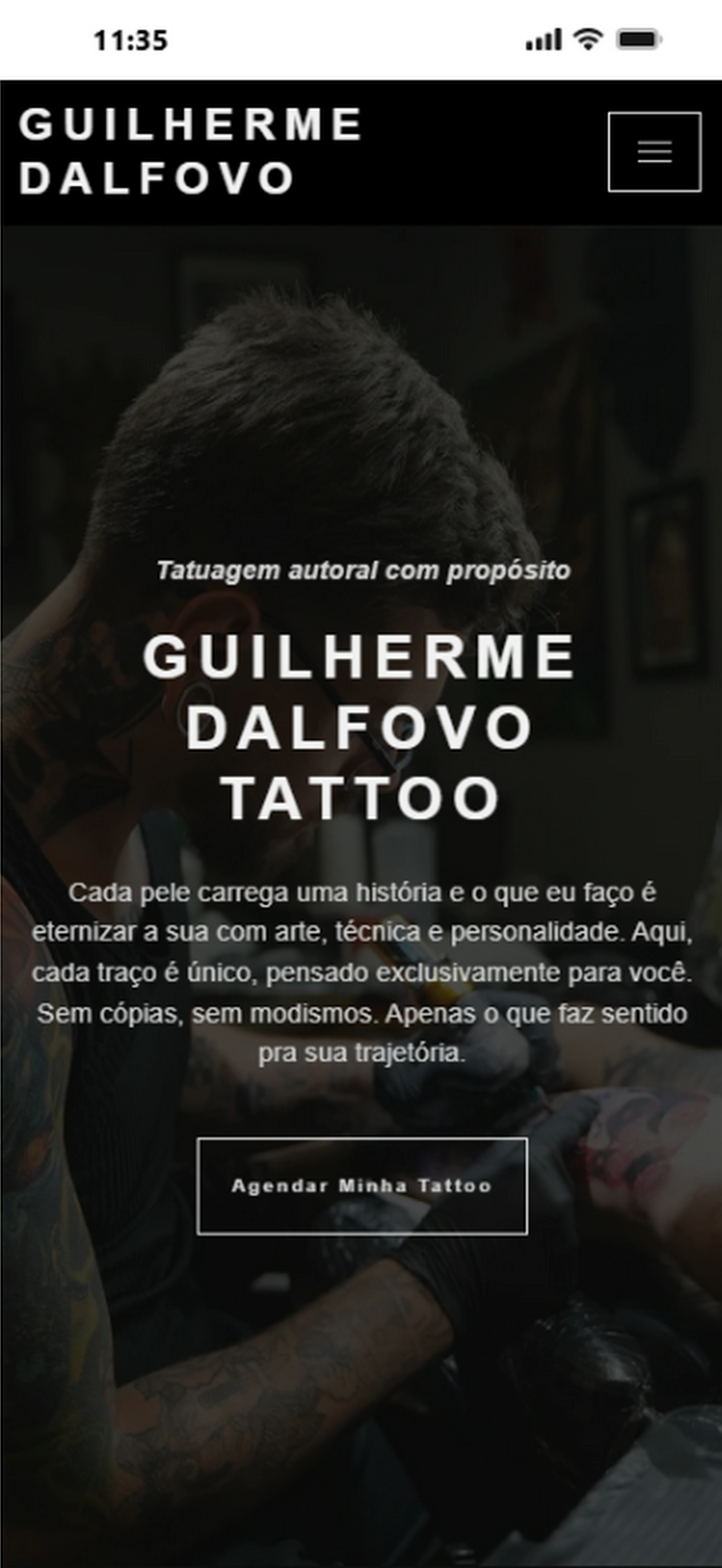 Guilherme Tattoo — Mobile